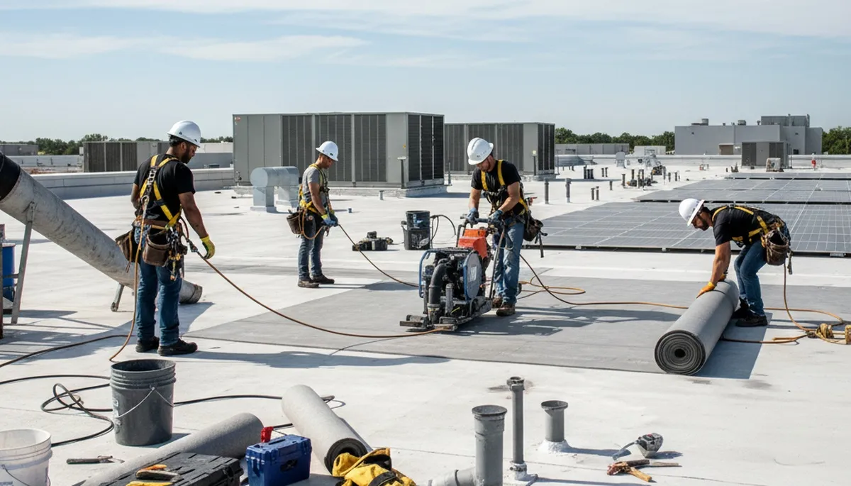 Commercial roofing in Jacksonville, FL for local businesses by FX Remodeling & Exteriors